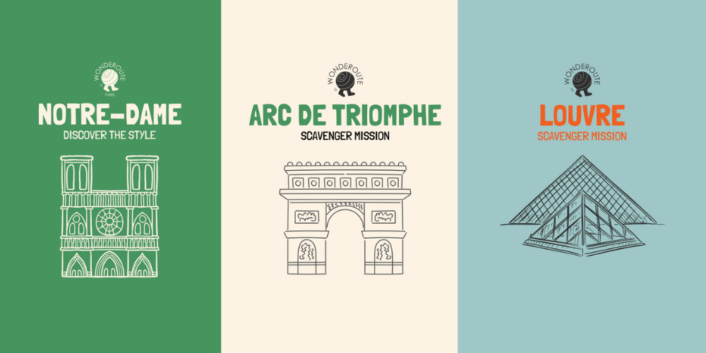 Highlights kids tour Paris scavenger hunt